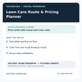 Technicade Lawn Care Route and Pricing Planner cover
